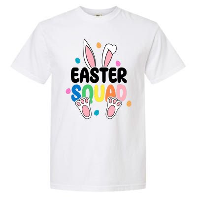 Easter Squad Bunny Holiday Colorful Garment-Dyed Heavyweight T-Shirt