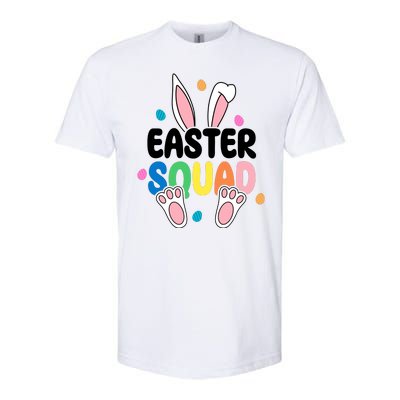 Easter Squad Bunny Holiday Colorful Softstyle® CVC T-Shirt