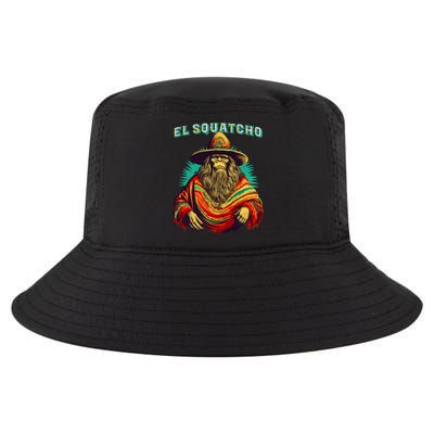 El Squatcho Bigfoot Saquatch Cool Comfort Performance Bucket Hat