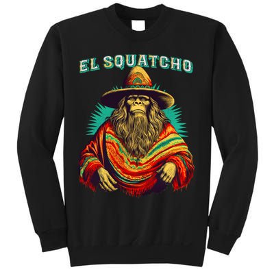 El Squatcho Bigfoot Saquatch Sweatshirt
