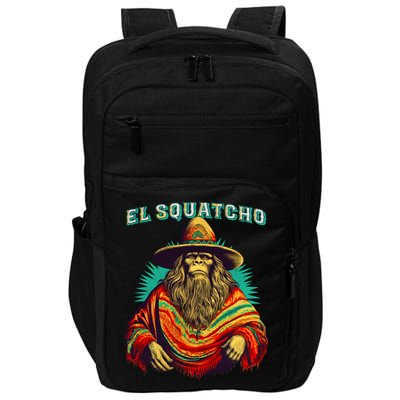 El Squatcho Bigfoot Saquatch Impact Tech Backpack