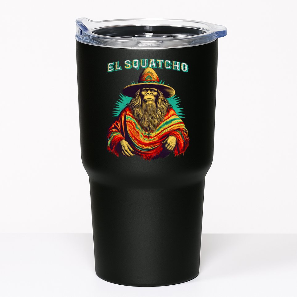 El Squatcho Bigfoot Saquatch Tumbler