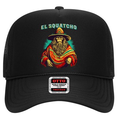 El Squatcho Bigfoot Saquatch Trucker Hat