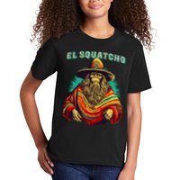 El Squatcho Bigfoot Saquatch Kids T-Shirt
