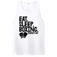 Eat Sleep Boxing Perfect Day Funny Wo Boxing Sports Love Premium PosiCharge Competitor Tank