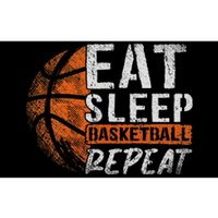 Eat Sleep Basketball Repeat Girls Basketball Player Bumper Sticker