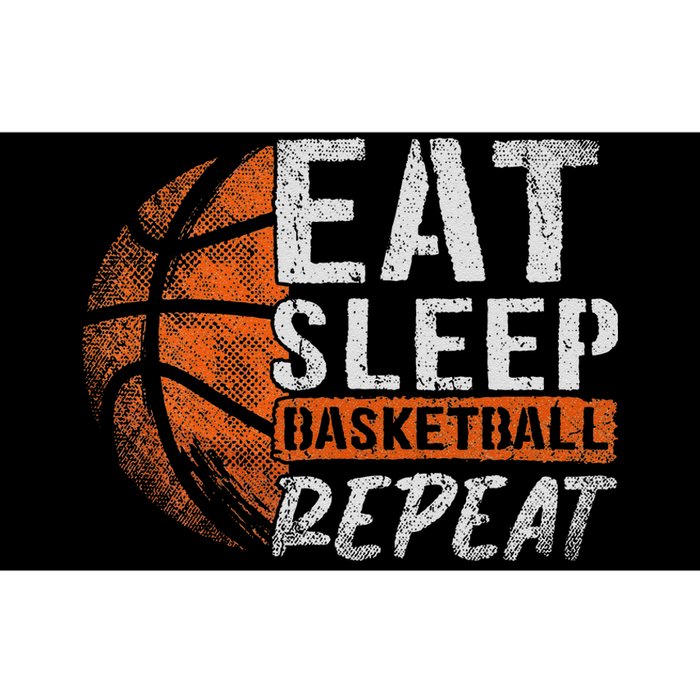 Eat Sleep Basketball Repeat Girls Basketball Player Bumper Sticker