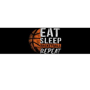 Eat Sleep Basketball Repeat Girls Basketball Player Bumper Sticker