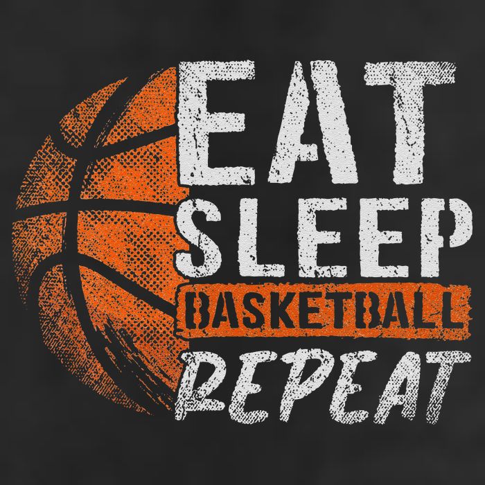 Eat Sleep Basketball Repeat Girls Basketball Player Adult Drive Performance Visor
