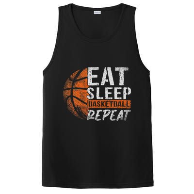 Eat Sleep Basketball Repeat Girls Basketball Player PosiCharge Competitor Tank