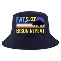 Eat Sleep Bison Repeat Cool Comfort Performance Bucket Hat