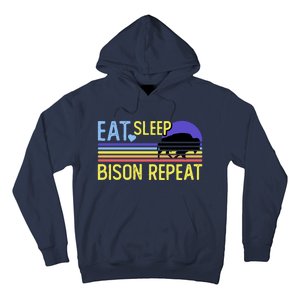 Eat Sleep Bison Repeat Hoodie