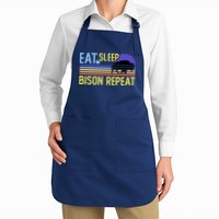 Eat Sleep Bison Repeat Apron
