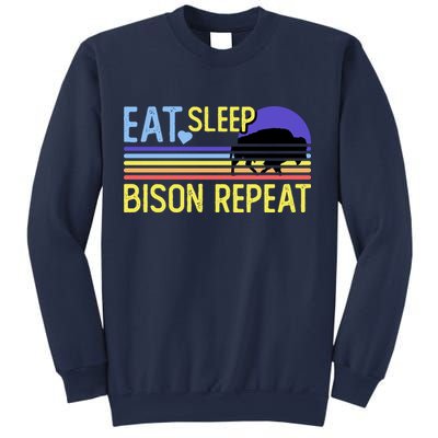 Eat Sleep Bison Repeat Sweatshirt