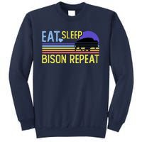 Eat Sleep Bison Repeat Sweatshirt