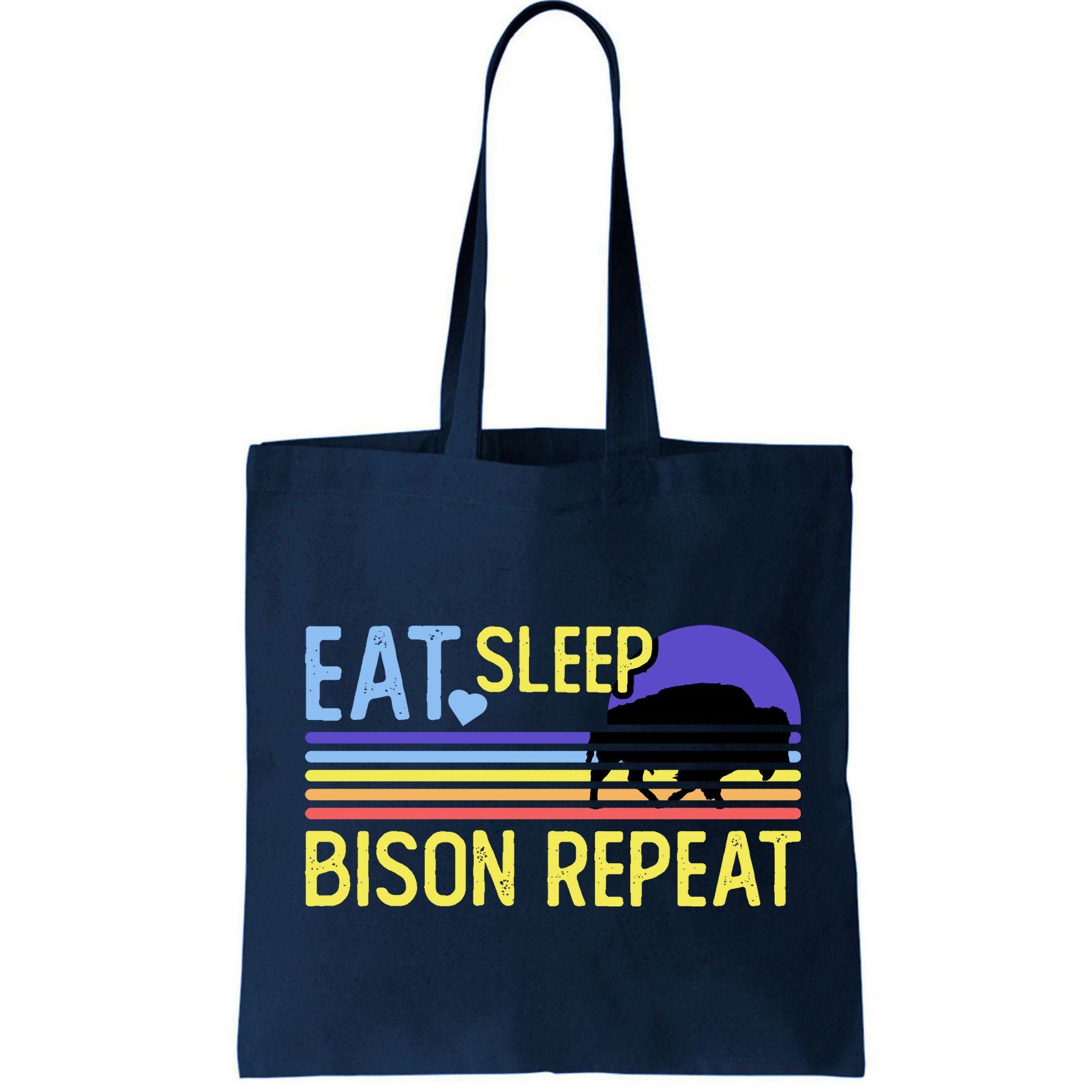 Eat Sleep Bison Repeat Bag