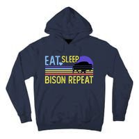 Eat Sleep Bison Repeat Tall Hoodie