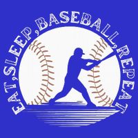 Eat Sleep Baseball Repeat Baseball Player Hoodie