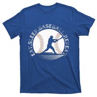 Eat Sleep Baseball Repeat Baseball Player T-Shirt