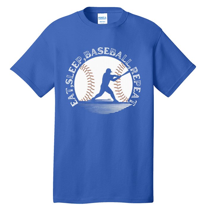 Eat Sleep Baseball Repeat Baseball Player Tall T-Shirt