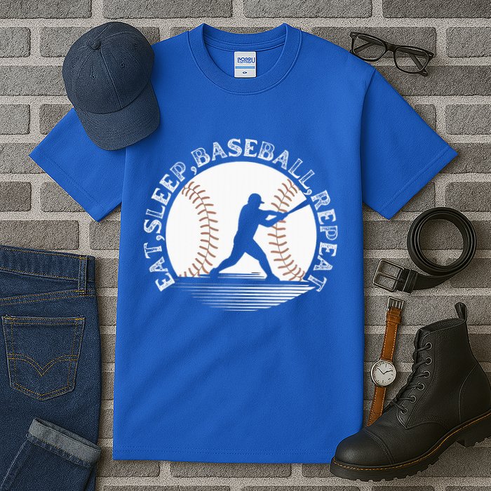 Eat Sleep Baseball Repeat Baseball Player Tall T-Shirt