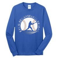 Eat Sleep Baseball Repeat Baseball Player Tall Long Sleeve T-Shirt