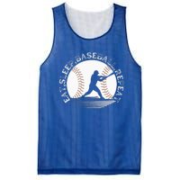 Eat Sleep Baseball Repeat Baseball Player Mesh Reversible Basketball Jersey Tank