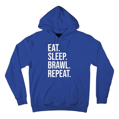 Eat Sleep Brawl Repeat Brawler Funny Video Gamer Meaningful Gift Hoodie