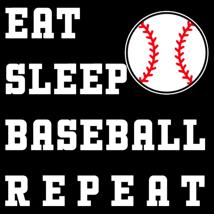 Eat Sleep Baseball Repeat Backpack