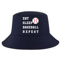 Eat Sleep Baseball Repeat Cool Comfort Performance Bucket Hat