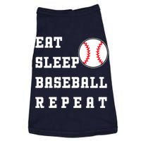 Eat Sleep Baseball Repeat Doggie Tank