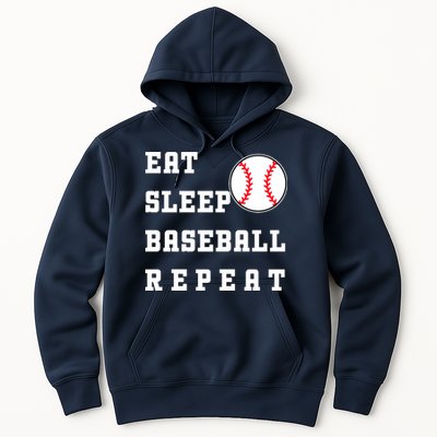 Eat Sleep Baseball Repeat Hoodie