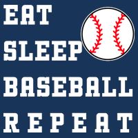 Eat Sleep Baseball Repeat Hoodie