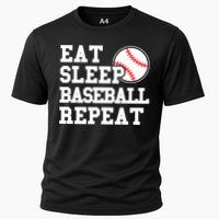 Eat Sleep Baseball Repeat Meaningful Gift Cooling Performance Crew T-Shirt