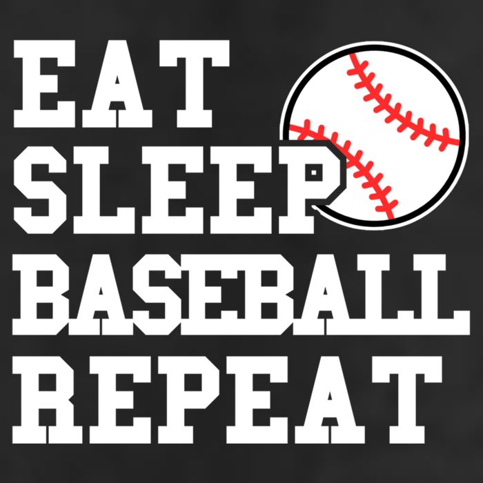 Eat Sleep Baseball Repeat Meaningful Gift 25L Jumbo Tote