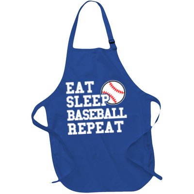 Eat Sleep Baseball Repeat Meaningful Gift Apron