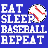 Eat Sleep Baseball Repeat Meaningful Gift 16 in Basic Backpack