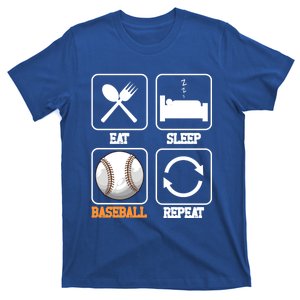 Eat Sleep Baseball Repeat Baseball Gift T-Shirt