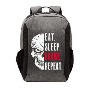 Eat Sleep Brawl Repeat Funny Video Gamer Gaming Vector Backpack