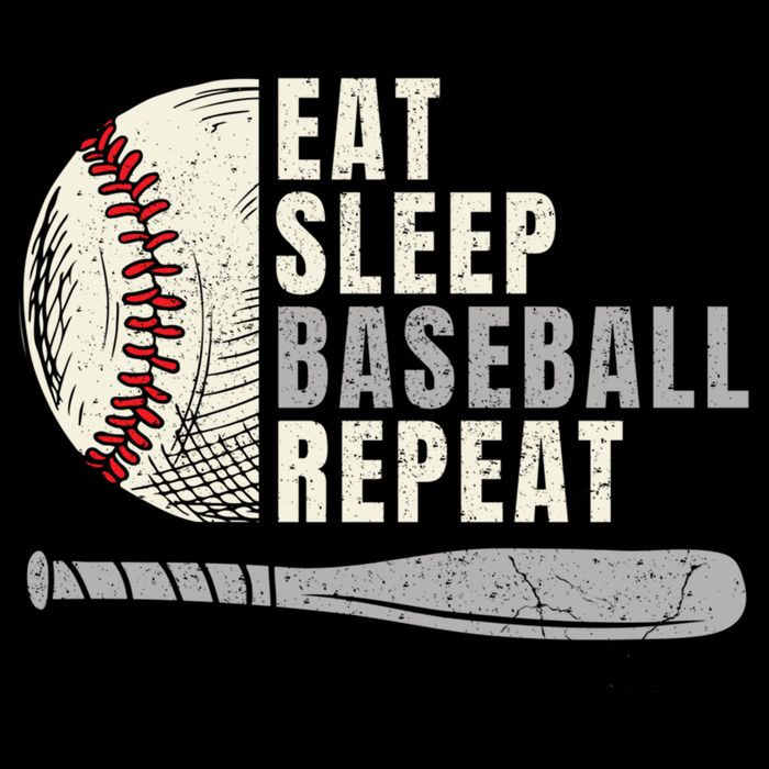 Eat Sleep Baseball Repeat Funny Baseball Player Cool Gift Cooling Performance Crew T-Shirt