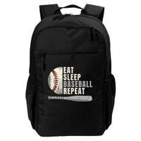 Eat Sleep Baseball Repeat Funny Baseball Player Cool Gift Backpack