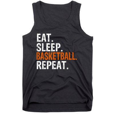 Eat Sleep Basketball Repeat Gift Tank Top