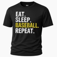 Eat Sleep Baseball Repeat Gift Cooling Performance Crew T-Shirt