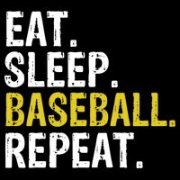 Eat Sleep Baseball Repeat Gift Cooling Performance Crew T-Shirt