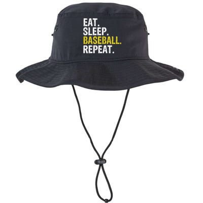 Eat Sleep Baseball Repeat Gift Bucket Hat