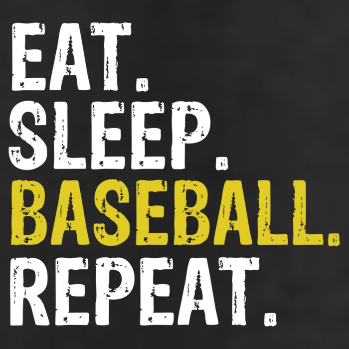 Eat Sleep Baseball Repeat Gift 25L Jumbo Tote