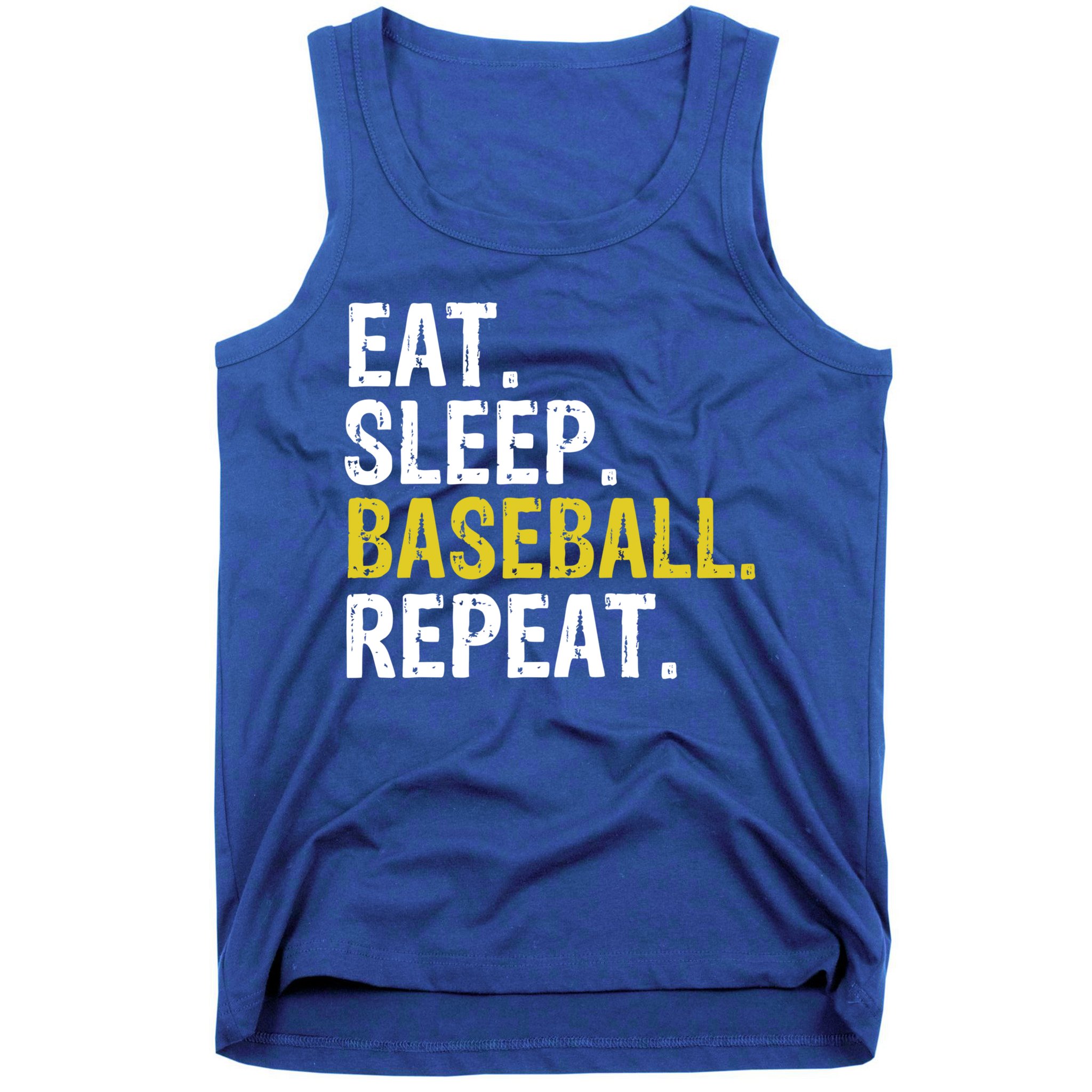 Eat Sleep Baseball Repeat Gift Tank Top
