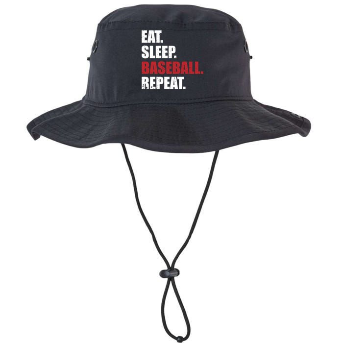 Eat Sleep Baseball Repeat Gift Bucket Hat