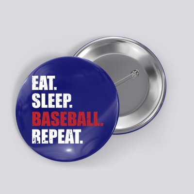 Eat Sleep Baseball Repeat Gift Button