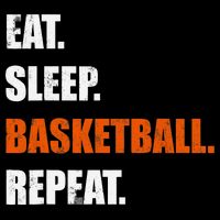 Eat Sleep Basketball Repeat Backpack